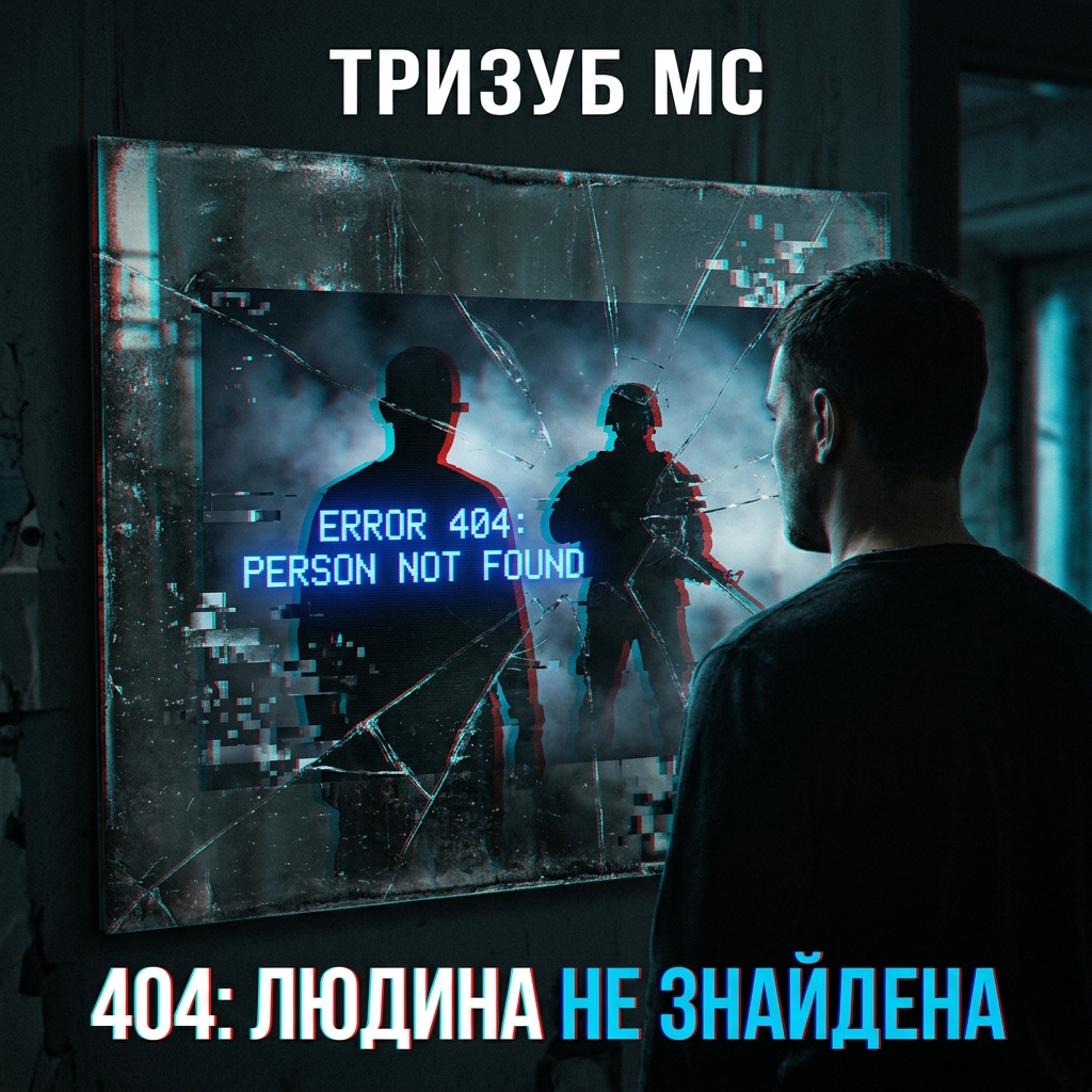 Тризуб МС — 404 ЛЮДИНА НЕ ЗНАЙДЕНА (Слухати онлайн, завантажити mp3)