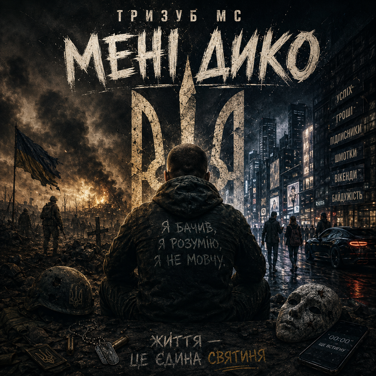 Тризуб МС — Мені дико (Слухати онлайн, завантажити mp3)
