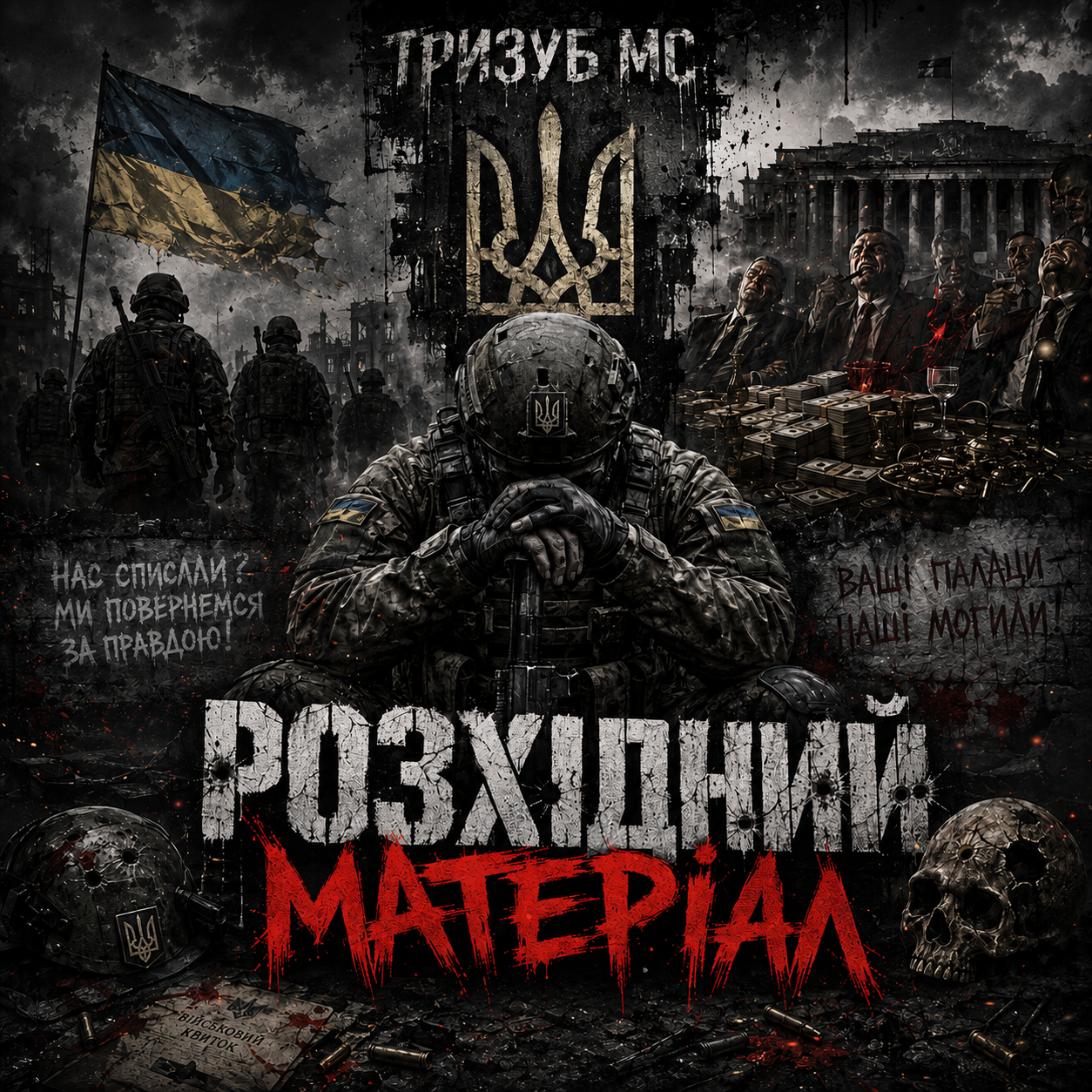 Тризуб МС — Розхідний матеріал (Слухати онлайн, завантажити mp3)