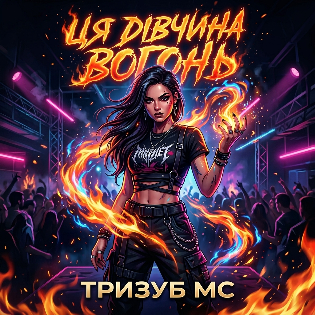Тризуб МС — Ця дівчина вогонь (Слухати онлайн, завантажити mp3)